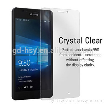 HUYSHE Factory Supply Premium 9H Hardness Glass Screen Protector for Nokia 950 Tempered Glass